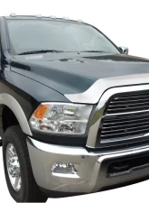AVS Aeroskin Low Profile Hood Shield Chrome Dodge RAM 2500 2010-2018                                     - 622051 - Image 2