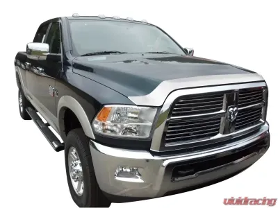 AVS Aeroskin Low Profile Hood Shield Chrome Dodge RAM 2500 2010-2018 - 622051