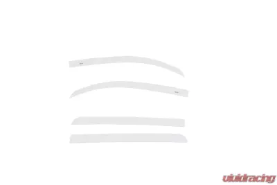 AVS Ventvisors 4pc Super White Toyota Tundra Crewmax Low Profile Color Match 2015-2018 - 894012-40