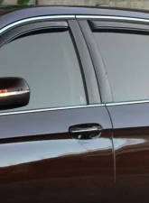 AVS Ventvisor In-Channel Front & Rear Window Deflectors 4pc Smoke Hyundai Tucson 2016-2018                                     - 194457 - Image 11