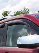 AVS 4 pc. Smoke Outside Mount Ventvisor Deflector Toyota Tundra Crew Cab Pickup 2022-2024                                     - 94888 - Image 9