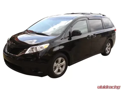 AVS Bugflector II Hood Shield Smoke Toyota Sienna High Profile 2011-2018 - 24160