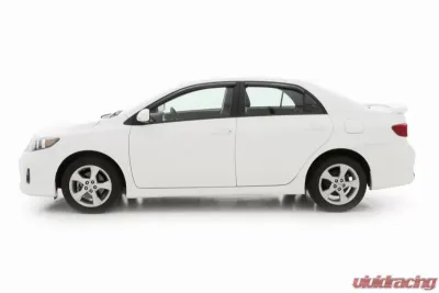 AVS Ventvisor In-Channel Front & Rear Window Deflectors 4pc Smoke Toyota Corolla 2009-2013 - 194073