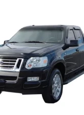 AVS Ventvisor Outside Mount Window Deflectors 4pc Smoke Ford Explorer Sport Trac 2007-2010                                     - 94740 - Image 3