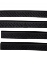 AVS Stepshields Door Sills 4pc Black Ford F-150 Standard Cab 2004-2008                                     - 91236 - Image 3