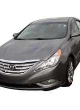 AVS Ventvisor Outside Mount Window Deflectors 4pc Smoke Hyundai Sonata (New Body Style) 2011-2014                                     - 94261 - Image 3
