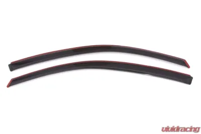 AVS Ventvisor In-Channel Window Deflectors 2pc - Smoke Honda Accord Coupe 2013-2017 - 192532