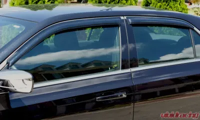 AVS Ventvisor Deflector; Smoke; Outside Mount; 4 pc. - 94781