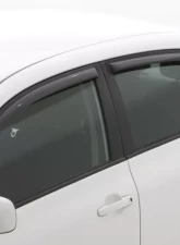 AVS Ventvisor In-Channel Front & Rear Window Deflectors 4pc Smoke Toyota Corolla 2009-2013                                     - 194073 - Image 7