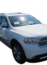 AVS Ventvisor Outside Mount Window Deflectors 4pc Smoke Dodge Durango 2011-2021                                     - 94267 - Image 5