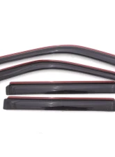 AVS Ventvisor In-Channel Front & Rear Window Deflectors 4pc Smoke Ford Explorer 2011-2018                                     - 194293 - Image 2