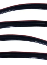 AVS Ventvisor In-Channel Front & Rear Window Deflectors 4pc Smoke Ford Taurus 2010-2018                                     - 194194 - Image 4