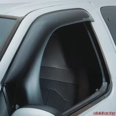 AVS Aerovisor Front Outside Mount Window Deflector 2pc Smoke Nissan Frontier 1998-2004 - 95008