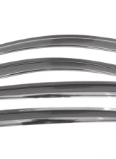 AVS Ventvisor Outside Mount Window Deflectors 4pc Smoke Nissan Versa (Excl. Hatch) 2012-2018                                     - 94298 - Image 3