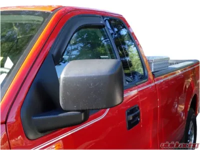 AVS Ventvisor Window Deflectors 2pc Smoke Ford F-150 Standard Cab (Excl. 04 Heritage) 2004-2008 - 192805