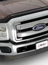 AVS Bugflector II Hood Shield - Smoke Ford F-250 High Profile 2008-2010                                     - 45718 - Image 5