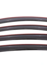 AVS Ventvisor In-Channel Front & Rear Window Deflectors 4pc Smoke Ford Focus 2012-2018                                     - 194373 - Image 2