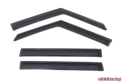 AVS Ventvisor Outside Mount Window Deflectors 4pc Smoke Kia Soul 2009-2013 - 94164
