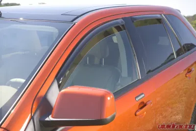 AVS Ventvisor In-Channel Window 4pc Smoke Jeep Compass 2019-2021 - 194346