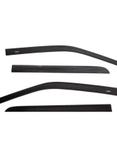AVS Ventvisor Low Profile Window Deflectors 4pc Matte Black Chevrolet Silverado 1500 Ext Cab 2019+                                     - 774080 - Image 4
