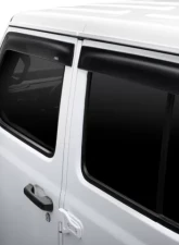 AVS Ventvisor Low Profile Window Deflectors 4pc Smoke Jeep Wrangler Unlimited (4-Door) 2018                                     - 894066 - Image 8