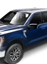 AVS Ventvisor In-Channel Front & Rear Window Deflectors 4pc Smoke Ford F-150 | Raptor 2015-2025                                     - 194975 - Image 5