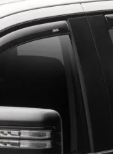 AVS Ventvisor In-Channel 4pc Smoke Chevrolet Silverado 1500 Crew Cab Pickup 2019                                     - 194805 - Image 3