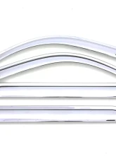 AVS Ventvisor Front & Rear Window Deflectors 4pc Chrome Ford Escape 2013-2019                                     - 684383 - Image 7