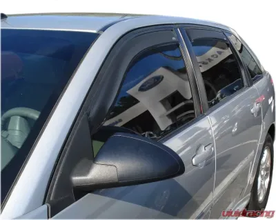 AVS Ventvisor In-Channel Front & Rear Window Deflectors 4pc Smoke Chevrolet Malibu 2004-2007 - 194621