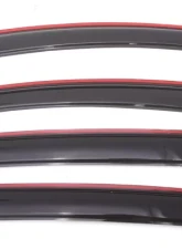 AVS Ventvisor In-Channel Front & Rear Window Deflectors 4pc Smoke Buick Verano 2012-2017                                     - 194389 - Image 2