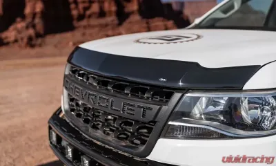 AVS Aeroskin Low Profile Acrylic Hood Shield Smoke Chevrolet Colorado 2015-2020 - 322113