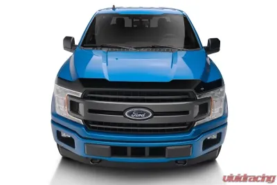 AVS Aeroskin Low Profile Acrylic Hood Shield Smoke Ford F-150 2015-2018 - 322096