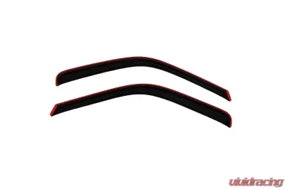 AVS Ventvisor In-Channel Window Deflectors 2pc Smoke Ford F-250 Standard Cab 1999-2016 - 192503
