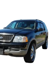 AVS Ventvisor Outside Mount Window Deflectors 4pc Smoke Ford Explorer (4 Door) 2002-2010                                     - 94819 - Image 5