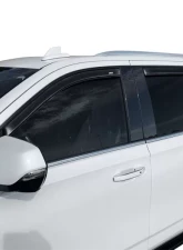 Auto Ventshade (AVS) Ventvisor Deflector; Smoke; In-Channel; 4 pc. Chevrolet Tahoe 2021                                     - 194706 - Image 5