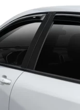 AVS Ventvisor Outside Mount Window Deflectors 4pc Smoke Chevrolet Equinox 2018                                     - 94634 - Image 4