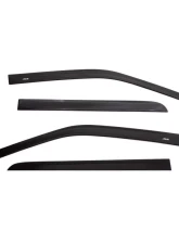 AVS Ventvisor Low Profile Window Deflectors 4pc Matte Black Chevrolet Silverado 1500 Ext Cab 2019+                                     - 774080 - Image 5