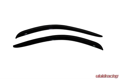 AVS Ventvisor Outside Mount Window Deflectors 2pc Smoke Dodge RAM 1500 Standard Cab 2002-2008 - 92607