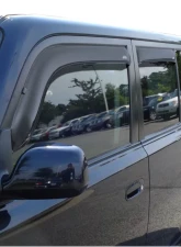 AVS Ventvisor In-Channel Front & Rear Window Deflectors 4pc Smoke Scion XB 2004-2006                                     - 194527 - Image 5