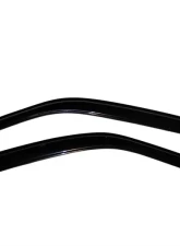 AVS Ventvisor Outside Mount Window Deflectors 2pc Smoke Toyota Tercel Coupe 1995-1999                                     - 92310 - Image 3