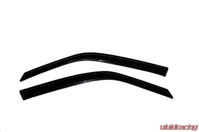 AVS Ventvisor Outside Mount Window Deflectors 2pc Smoke Toyota Tercel Coupe 1995-1999 - 92310