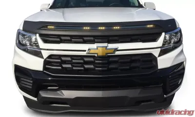 AVS Aeroskin LightShield Hood Shield Black Chevrolet Colorado 2015-2020 - 753113