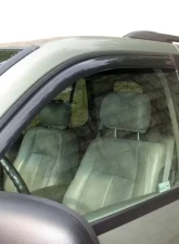 AVS Ventvisor In-Channel Front & Rear Window Deflectors 4pc Smoke Chevrolet Trailblazer 2002-2009                                     - 194733 - Image 3