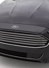 AVS Aeroskin Low Profile Acrylic Hood Shield Smoke Ford Fusion (Grille Fascia Mount) 2013-2016                                     - 320043 - Image 3