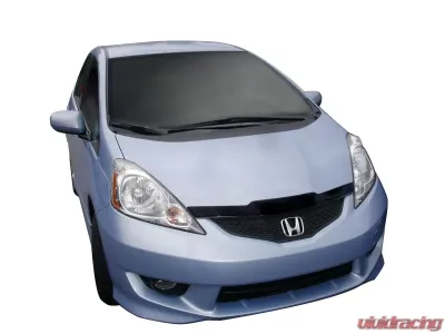 AVS Aeroskin Low Profile Acrylic Hood Shield Smoke Honda Fit 2009-2010 - 320003