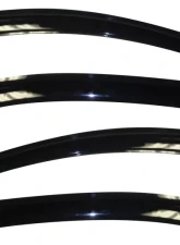 AVS Ventvisor Outside Mount Window Deflectors 4pc Smoke Kia RIO 2006-2009                                     - 94516 - Image 2