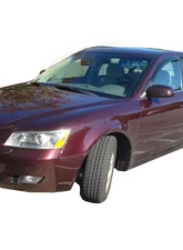 AVS Ventvisor Outside Mount Window Deflectors 4pc Smoke Hyundai Sonata (Old Body Style) 2005-2010                                     - 94206 - Image 2