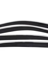 AVS Ventvisor Low Profile Window Deflectors 4pc Chrome Nissan Rogue 2018                                     - 794014 - Image 2