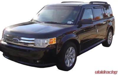 AVS Ventvisor Outside Mount Window Deflectors 4pc Smoke Ford Flex 2009-2018 - 94079