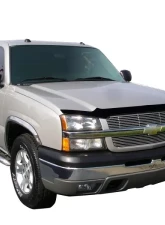 AVS Aeroskin Low Profile Acrylic Hood Shield Smoke Chevrolet Silverado 1500 2003-2005                                     - 322024 - Image 5